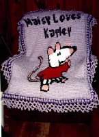 Angie's completed afghan