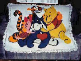 Angie's completed afghan