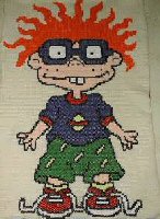 Diane's completed afghan