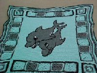Linda Gelb's completed afghan
