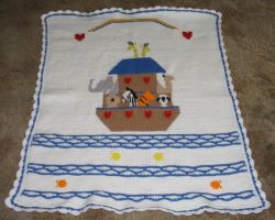 Lorene's completed afghan