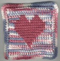 Priscilla's completed afghan