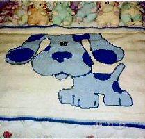 Wilma's completed afghan