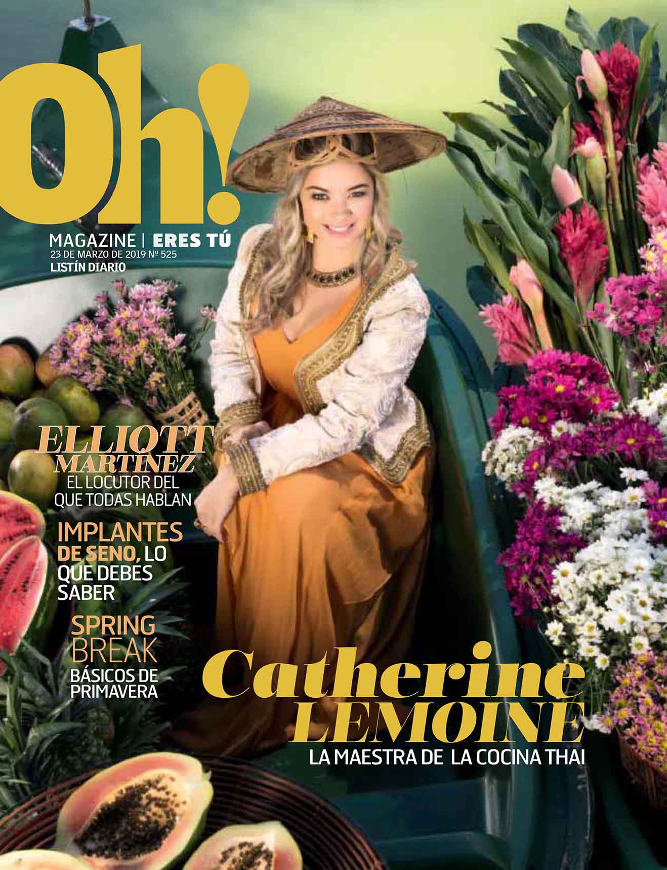 Portada Revista Oh Magazine-Listin Diaro 24-03-2019