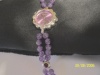 Lavender gemstone watch