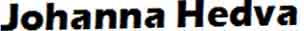 Johanna Hedva