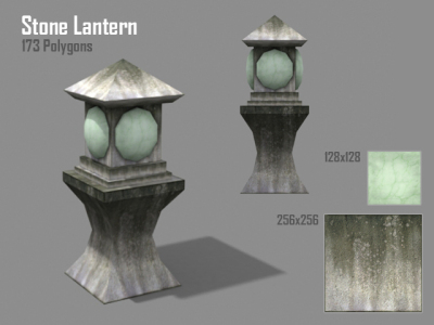 Stone Lamp