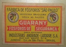 GUARANY  FOSFOROS SAO PAULO BRAIL SA