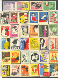ESTIONA LABELS COLLECTION 1960-1970