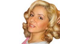 Vägen av hårbehandling. Hair care.