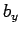 \bgroup\color{black}$b_x$\egroup
