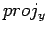 \bgroup\color{black}$proj_x$\egroup