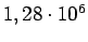 \bgroup\color{black}$3,2 \cdot 10^5$\egroup