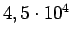 \bgroup\color{black}$1,235\cdot 10^6$\egroup
