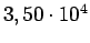 \bgroup\color{black}$2,85 \cdot 10^5$\egroup