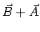 \bgroup\color{black}$\vec{A}$\egroup