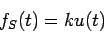 \begin{displaymath}
f_D(t) = c \, \dot{u} (t)
\end{displaymath}