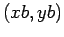\bgroup\color{black}$(xa,ya)$\egroup