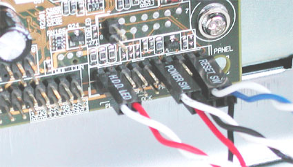 Front Panel Connections