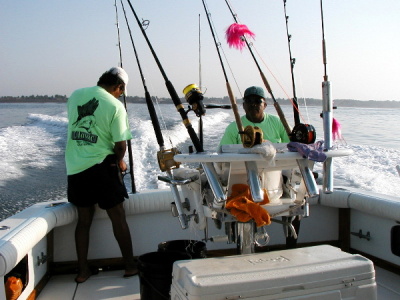 Fishing in the Pacific Ocean