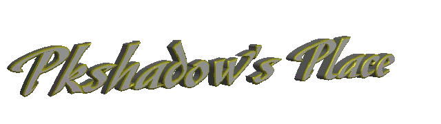 Pkshadow's Other Place: Pictures and Information on the Pacific North West