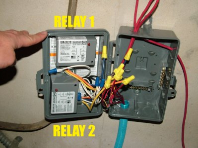 Pool Pump Relay Controls