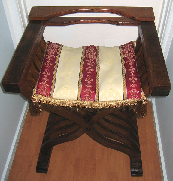 cushion not supplied