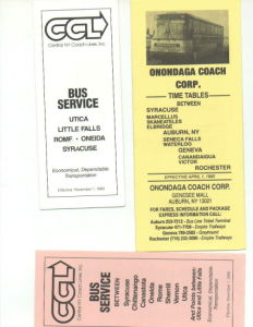 CNY Coach Lines,Onondaga Coach Corp.
