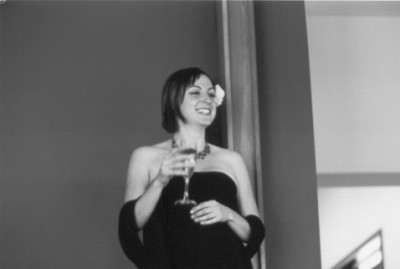 The Maid of Honor makes a toast