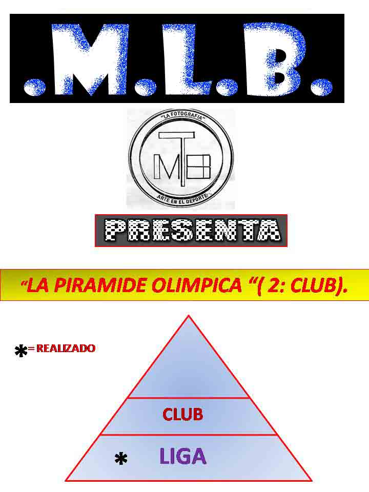 MAXIMO LUGO ESTUDIO FOTODEPORTIVO PRESENTA LA PIRAMIDE OLIMPICA:CLUB