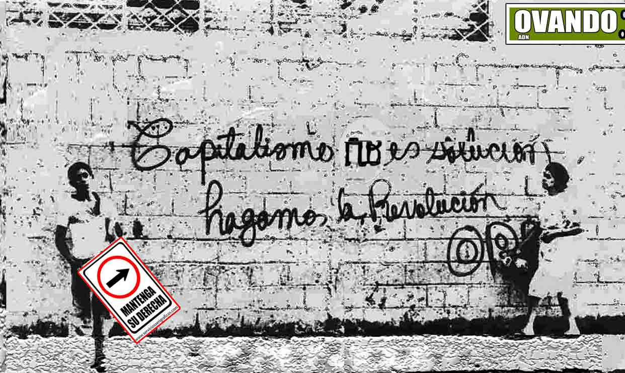 VENTANA (DES)COMPOSICION FOTOGRAFICA #54 &middot;LETRERO EN PARED OVANDO)