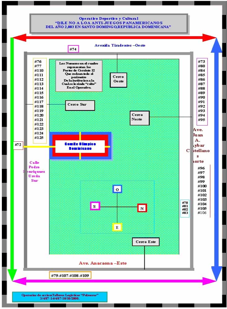 PLANO D'CAMPO OPERATIVO CULTURAL Y DEPORTIVO C.O.D.