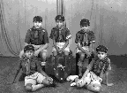 Pack of cub scouts, Mombasa 1953/54