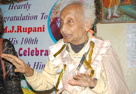 Celebrating his 100th birthday