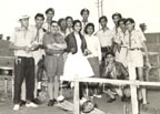 1962(?) Friends visit 2nd Mombasa Boy Scouts on open day at a Scouts Camporee, Mombasa