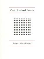 One Hundred Poems by Engler