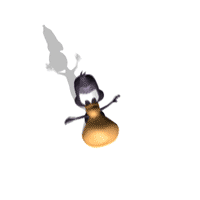 Duffy Duck Trying to Fly