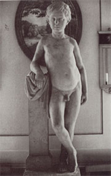 Fritz von Stein, Plastik von Gottlieb Martin Klauer, 1779