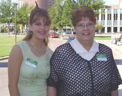 Emily and Linda Peterson