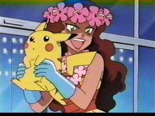 The blue gloves just sell this costume.