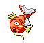 MAGIKARP is a pathetic excuse for a POK�MON that is only capable of flopping and splashing. This behavior prompted scientists to undertake research into it.
