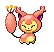 SKITTY has the habit of becoming fascinated by moving objects and chasing them around. This POK�MON is known to chase after its own tail and become dizzy.
