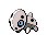 This POK�MON has a body of steel. To make its body, ARON feeds on iron ore that it digs from mountains. Occasionally, it causes major trouble by eating bridges and rails.
