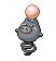 SPOINK bounces around on its tail. The shock of its bouncing makes its heart pump. As a result, this POK�MON cannot afford to stop bouncing - if it stops, its heart will stop.
