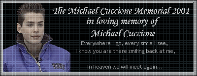 The Michael Cuccione Memorial 2001