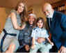 Celine, a famlia e Nelson Mandela