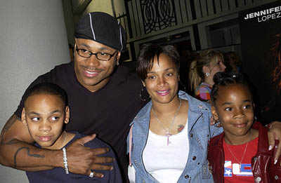 LL and family at the premiere of the movie - Enough