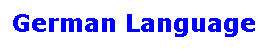 German Language