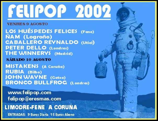 Felipop festival, August 2002