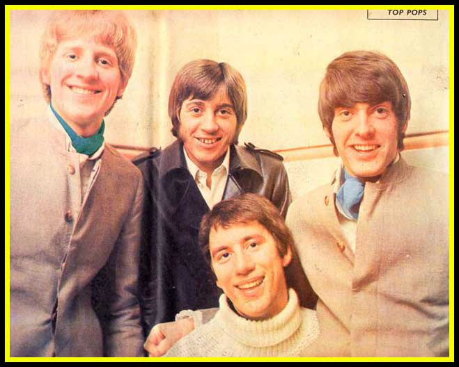 Ray, Pete K, Pete D and Colin - 1968